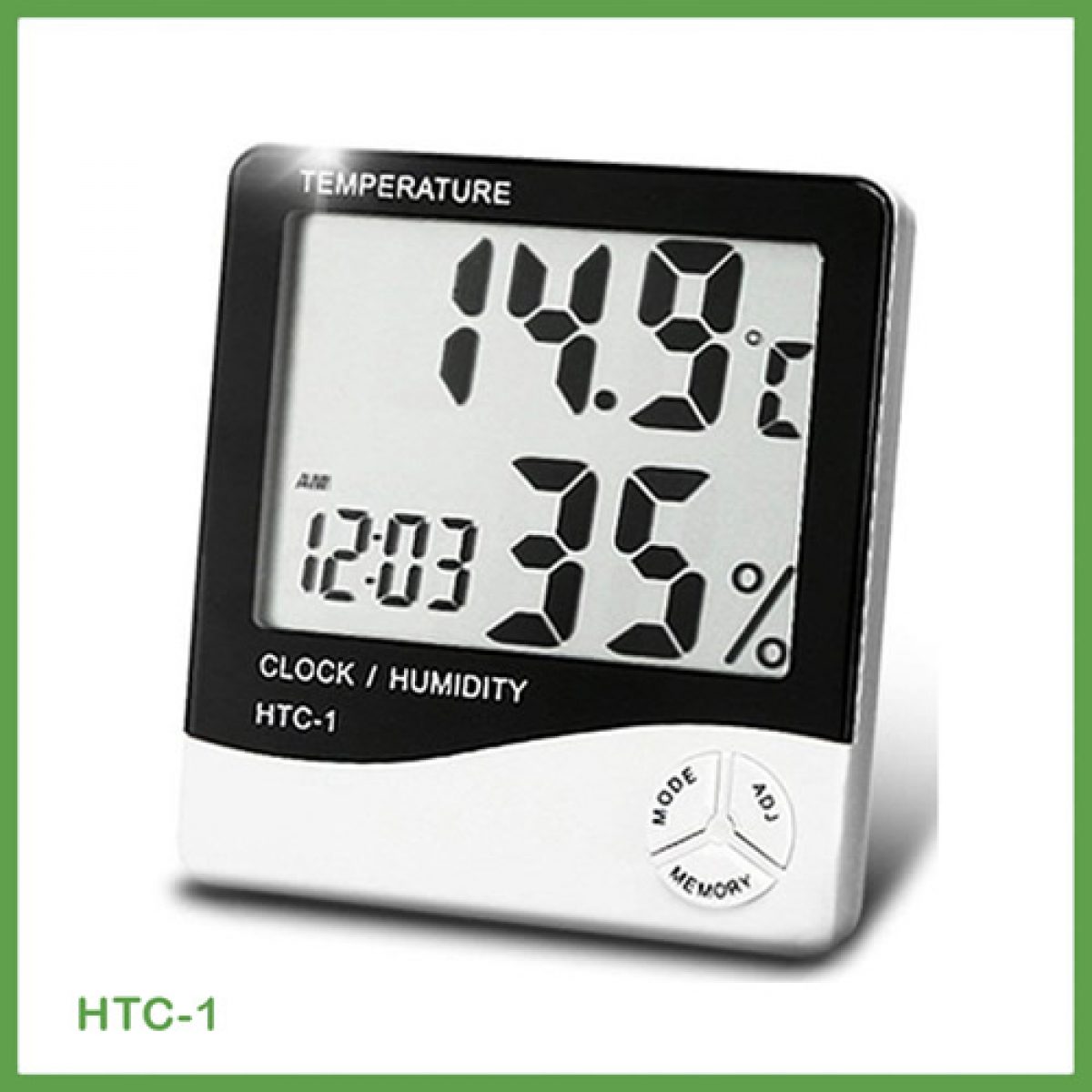 کالا پزشکی پارس - دما سنج و رطوبت سنج محیط مدل HTC1